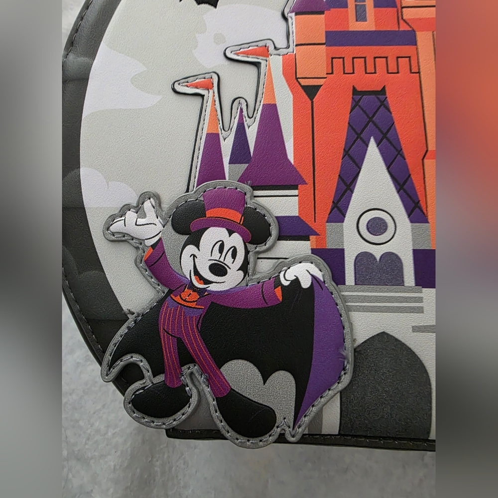 Disney Parks Mickey's Not So Scary Halloween Party Hard Tag Loungefly - Glows - Picture 2 of 14